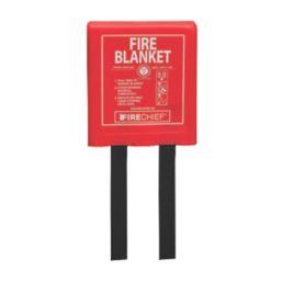 Firechief  Fire Blanket with Rigid Case 1.8m x 1.2m