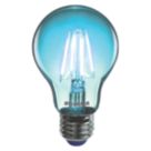 Sylvania Helios Chroma E27 A60 Blue LED Light Bulb 4W