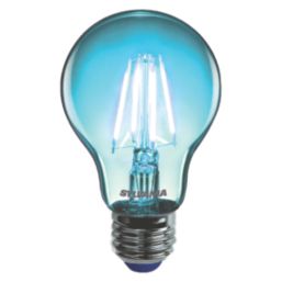Sylvania Helios Chroma E27 A60 Blue LED Light Bulb 4W