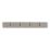 Essentials 4-Hook Straight Hook Rail Satin Stainless Steel 350mm x 45mm