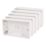 LAP  2-Gang Surface Pattress  Back Boxes 32mm 5 Pack