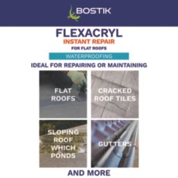 Bostik Flexacryl Roof Repair Compound Grey 5kg