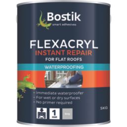 Bostik Flexacryl Roof Repair Compound Grey 5kg