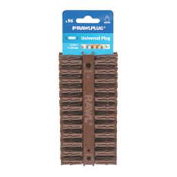 Rawlplug Uno Wall Plugs 7mm x 30mm 96 Pack