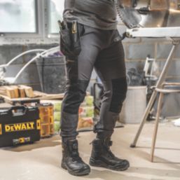 DEWALT Pritchard Stretch Work Joggers Grey / Black 40" W 31" L