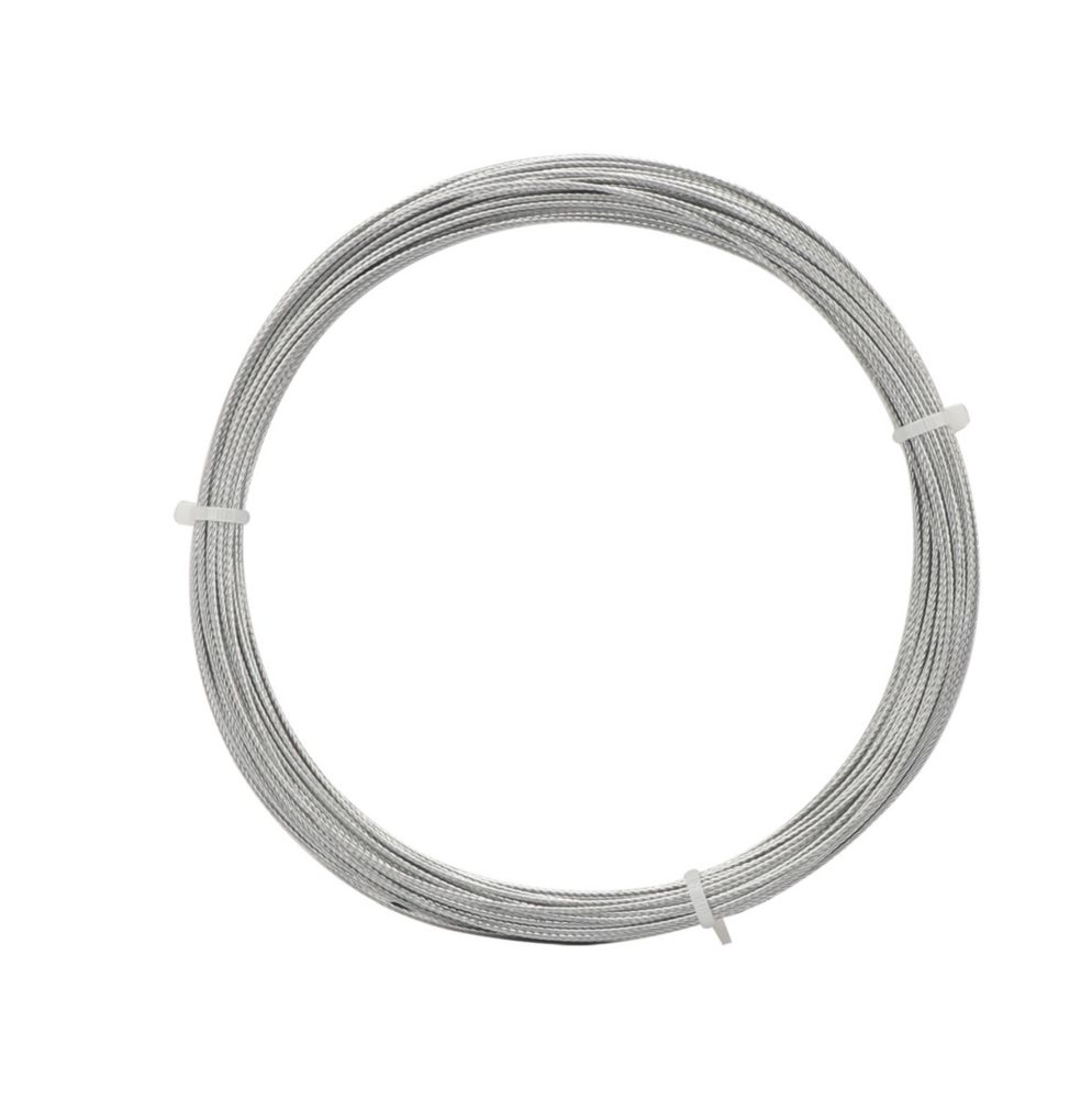 Essentials Wire Rope Steel 1.5mm x 20m Screwfix