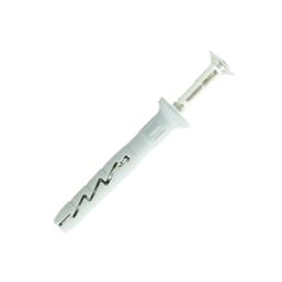 Rawlplug  Nylon Hammer-In Fixings 8mm x 60mm 20 Pack