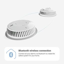 FireAngel  FA8620BW-R Battery Interlinked Smart Smoke Alarm