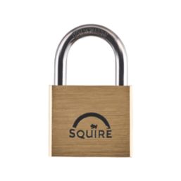 Squire LN3S Brass  All-Weather   Marine Padlock 30mm