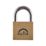 Squire LN3S Brass  All-Weather   Marine Padlock 30mm