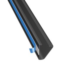 D-Line PVC Black TV Cable Cover 60mm x 15mm x 1m