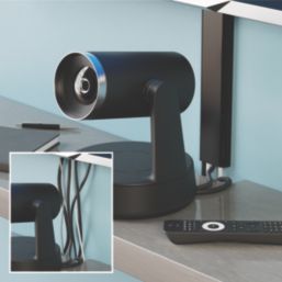 D-Line PVC Black TV Cable Cover 60mm x 15mm x 1m