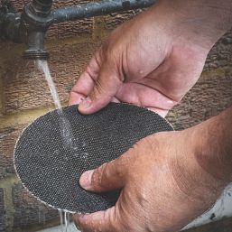 Trend  AB/150/240M 240 Grit Mesh Multi-Material Sanding Discs 150mm 5 Pack