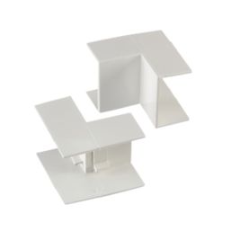 Deta TTE  Internal Trunking Angles 38mm x 25mm 2 Pack