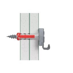 Fischer Concealed Mirror Fixing Kit 6mm x 30mm Silver