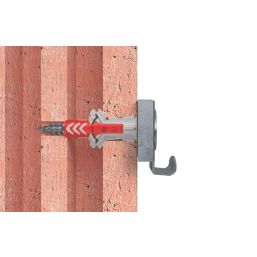 Fischer Concealed Mirror Fixing Kit 6mm x 30mm Silver