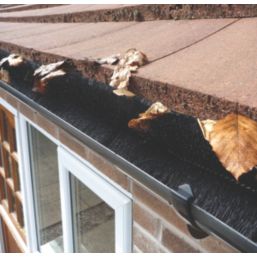 FloPlast  Gutter Brushes Black 105mm x 4m 3 Pack