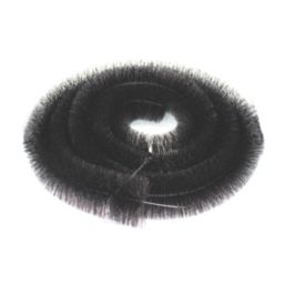 FloPlast  Gutter Brushes Black 105mm x 4m 3 Pack