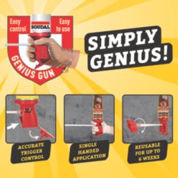 Soudal  Gap Filling Foam Hand-Held 750ml