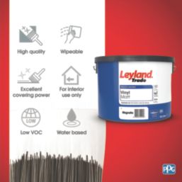Leyland Trade  10Ltr Magnolia Vinyl Matt Emulsion  Paint