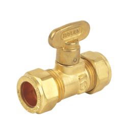 Essentials Gas Isolating Valve 15mm x 15mm
