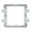 Hager Sollysta WMGF2 2-Module Grid Frame