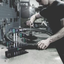 Wera Bicycle (6) Metric & TX T-Handle Screwdriver Key Set 10 Pcs