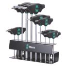 Wera Bicycle (6) Metric & TX T-Handle Screwdriver Key Set 10 Pcs