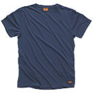 Scruffs Worker Short Sleeve T-Shirt Navy X Large 46" Chest