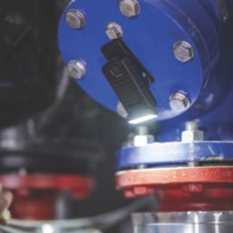 LEDlenser W1R Work  Rechargeable LED Cliplight Black 220lm