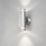 4lite Marinus Outdoor IP44 Up/Down Wall Light Stainless Steel