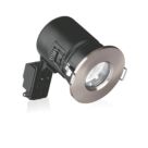 Aurora EFD Fixed  Fire Rated LED Downlight Satin Nickel 5W 500lm