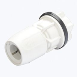Hep2O  Plastic Push-Fit Tank Connector 15mm
