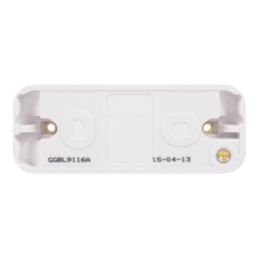 Schneider Electric Lisse 1-Gang Architrave  Moulded Box 16mm