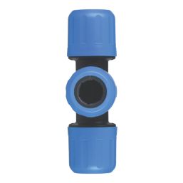 Flomasta  Polybutylene, PEX & Copper Push-Fit Equal MDPE Tee 25mm