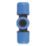 Flomasta  Polybutylene, PEX & Copper Push-Fit Equal MDPE Tee 25mm