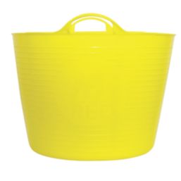 Red Gorilla  Polyethylene Tub Yellow 38Ltr