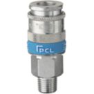 PCL AC71CM XF Male Coupling Socket 1/4"