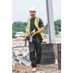 DEWALT Pro Tradesman Work Trousers Black 36" W 31" L