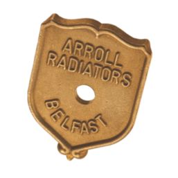 Arroll Brass Radiator Wall Stay