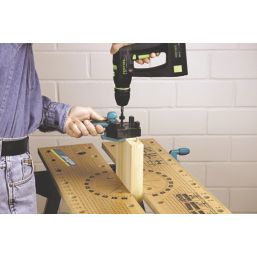 Wolfcraft dowel master deals jig