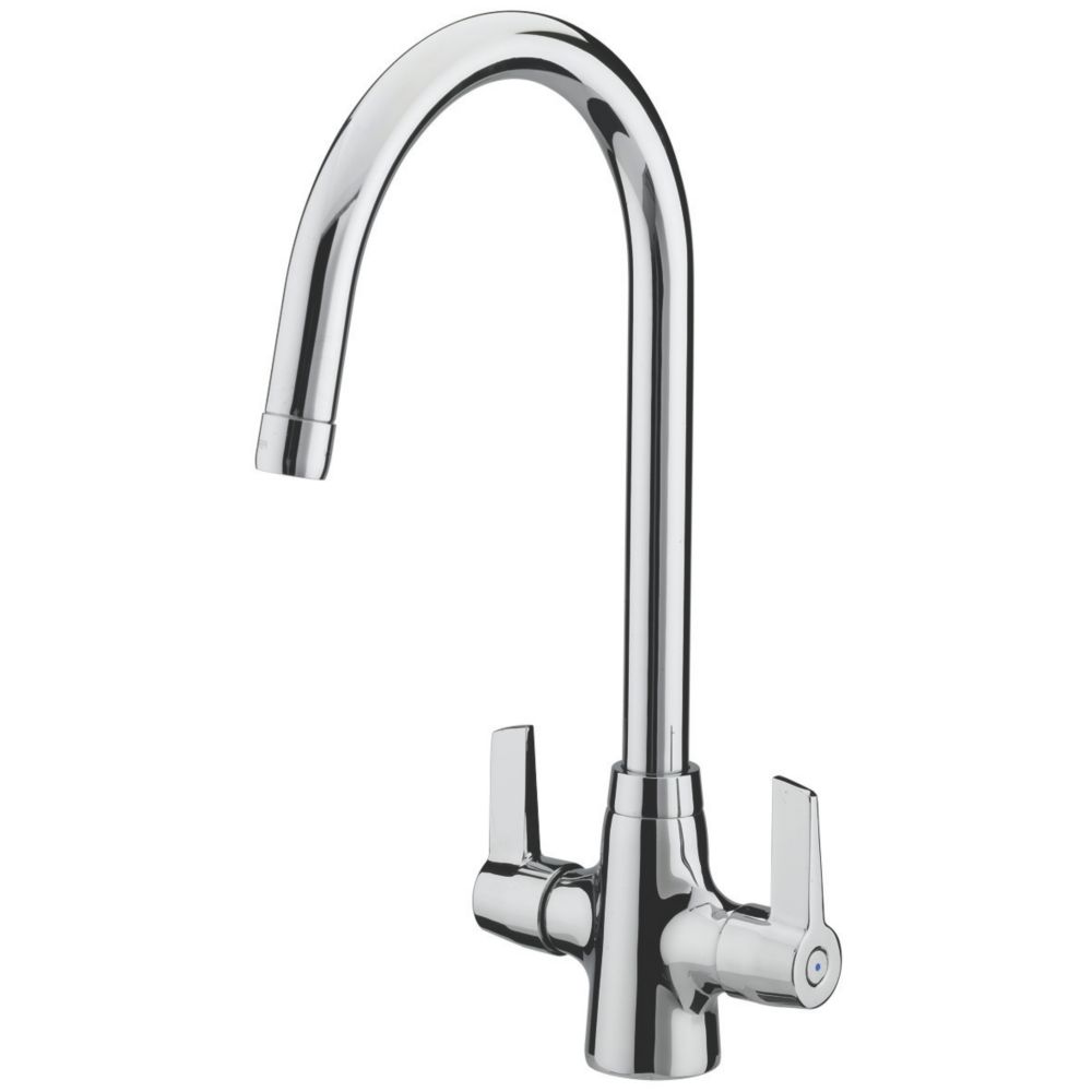 Bristan Fern Easyfit Mono Spülenarmatur mit patentiertem Topfix-Design