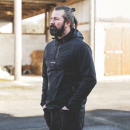 Scruffs   Over-The-Head Jacket Black 2X Large 25" Chest