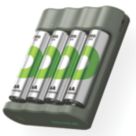 GP Batteries Recyko AA USB Battery Charger with 4 x AA Batteries