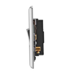 Arlec  10A 2-Gang 2-Way Light Switch  Polished Chrome