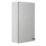 Croydex Carra Mirrored Single-Door Cabinet  White Gloss 300mm x 120mm x 500mm
