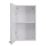 Croydex Carra Mirrored Single-Door Cabinet  White Gloss 300mm x 120mm x 500mm