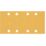 Bosch Expert C470 240 Grit 8-Hole Punched Multi-Material Sanding Sheets 93mm x 186mm 10 Pack