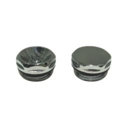 ETAL  Vent & Blanking Plug Kit (24mm) Chrome 2 Pieces