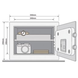 Yale YSV/250/DB1  PIN Code Safe 16.3Ltr